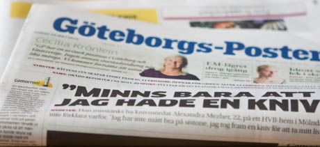 Tidning, Göteborgs-Posten.