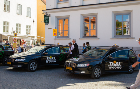 Taxi Stockholm kör resenärer på Gotland under Almedalsveckan.