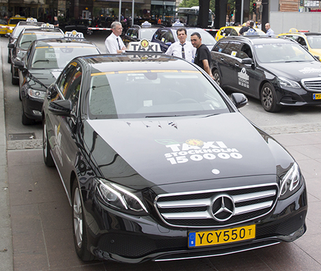taxiförare i Stockholm.