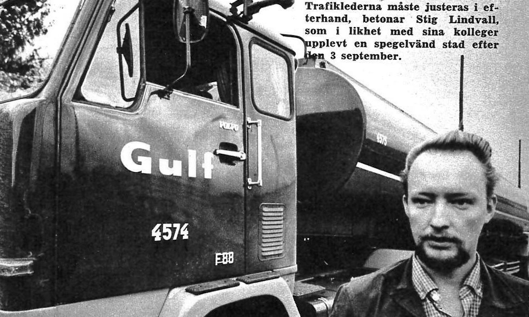 Stig Lindvall i Transportarbetaren från 1967