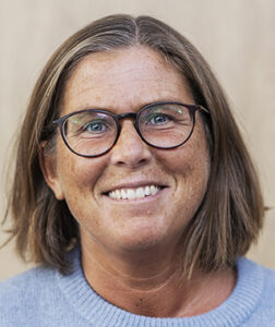 Linda Lööw, ordförande för Transports klubb på Postnord TPL i Jönköping. Foto: Pernilla Ahlsén