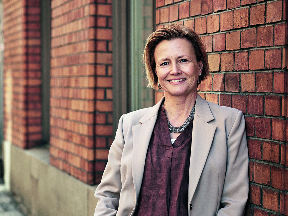 Tina Thorsell, samhällspolitisk chef på Transportföretagen. Foto: Albin Händig