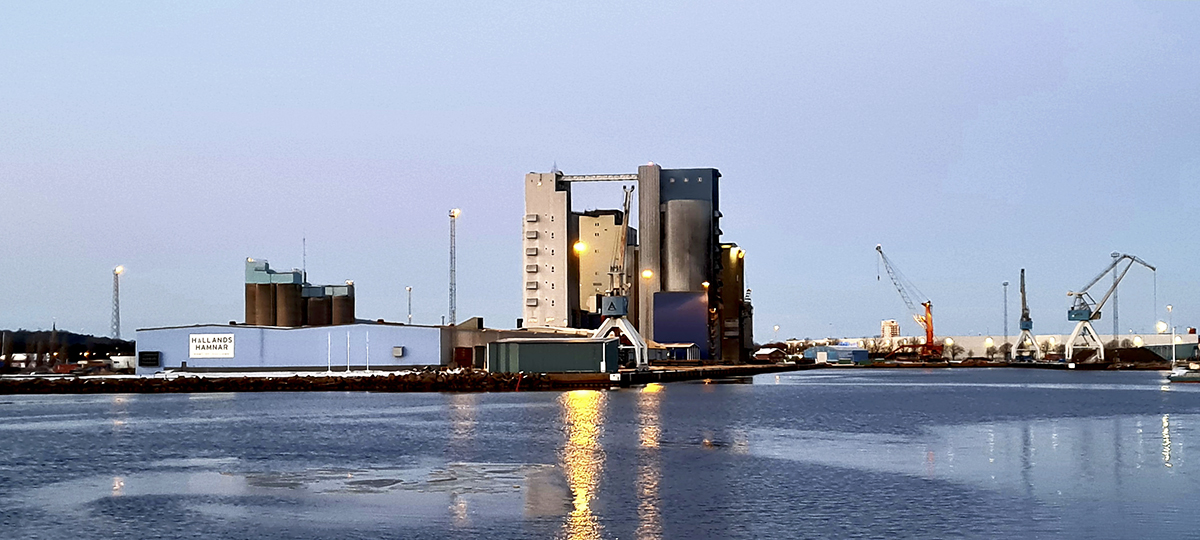 Halmstads hamn. Foto: Torbjörn Svensson