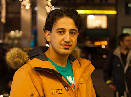 Rekordvärvare: Tamur Aziz värvade flest medlemmar till Stockholmsavdelningen under förra året.