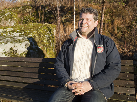 Lastbilschauffören Jens Karlsson har blivit Youtubekändis.