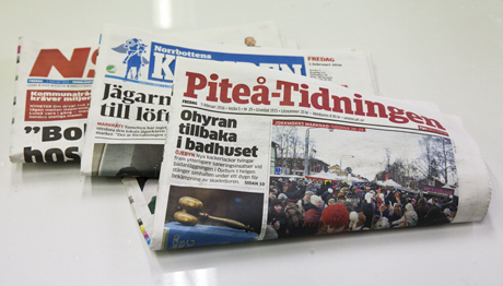 Tidningar.