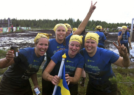 Guldlaget Flurkmarks IF i finska Hyrynsalmi 2012.