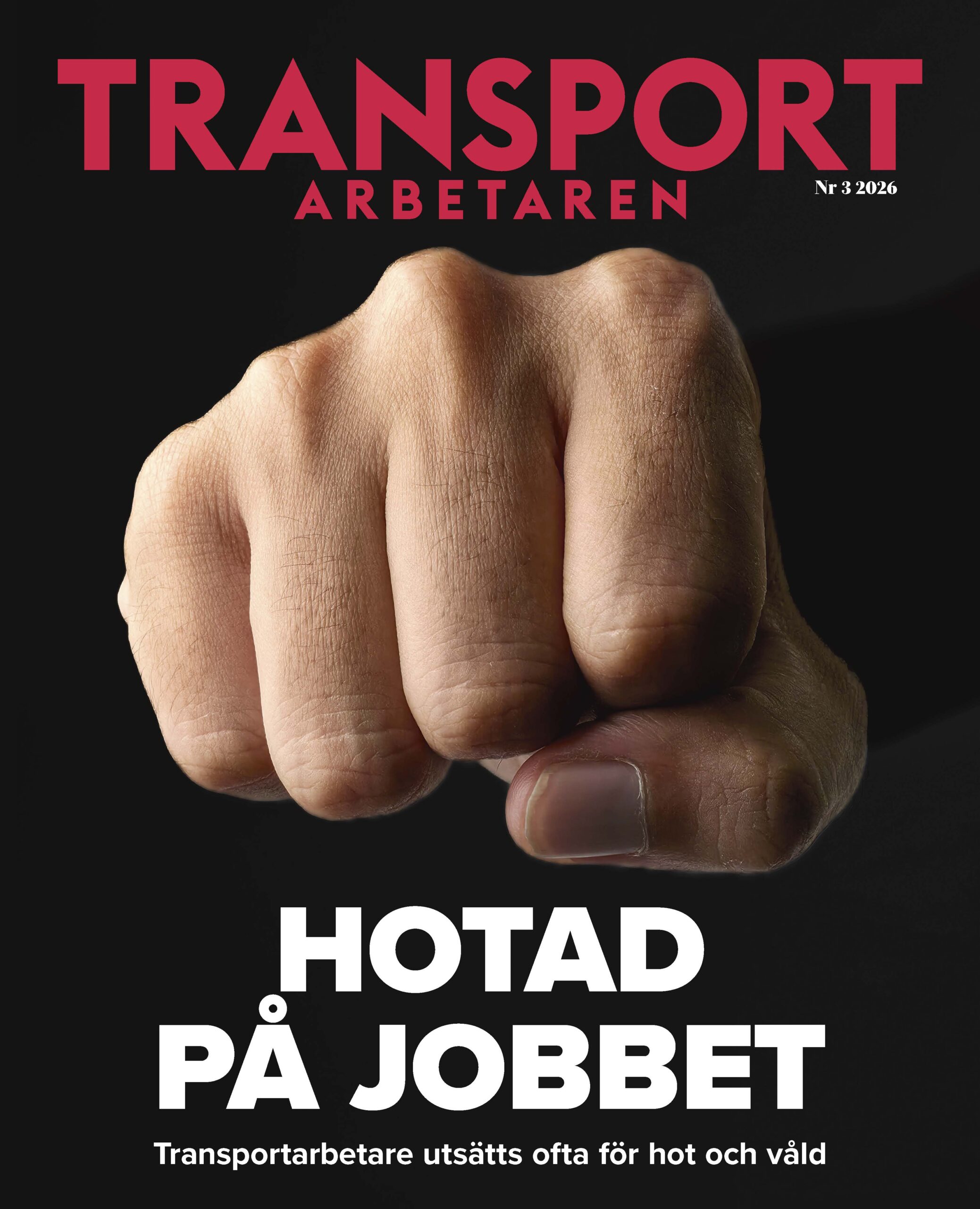 Omslaget till Transportarbetaren nummer 3 2026.