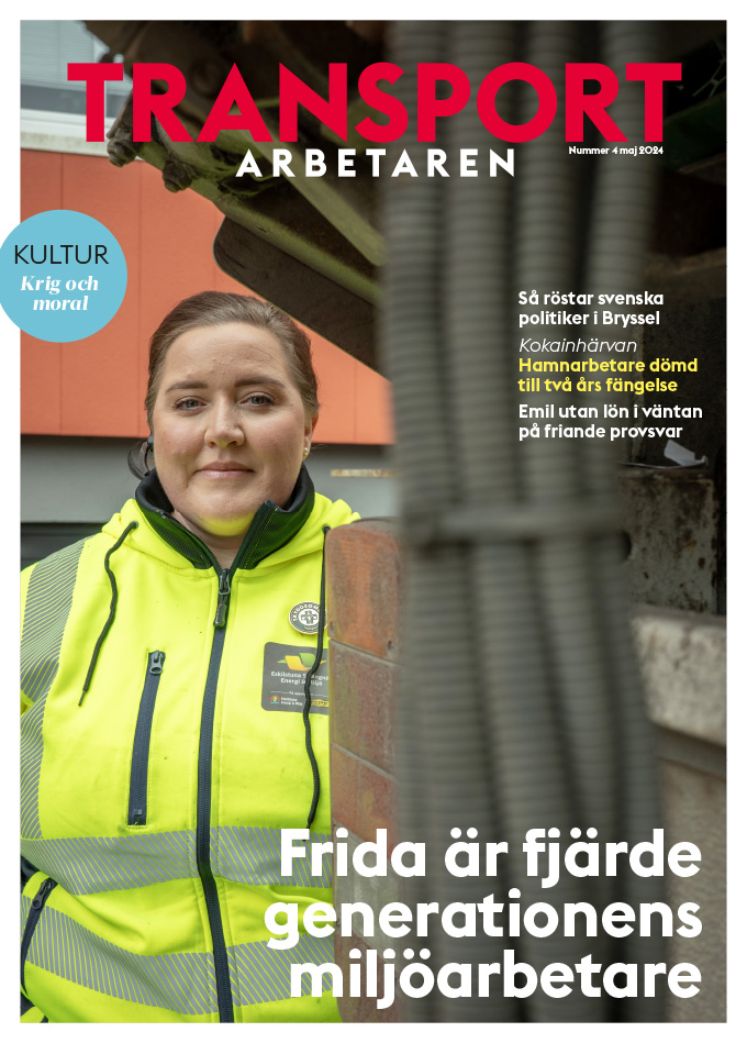 Omslaget till Transportarbetaren nummer 4 2024.