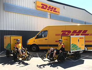 DHL Cubicycle i Malmö