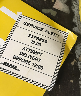 Expressleverans DHL