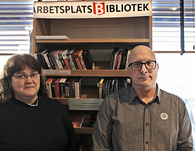 Susanne Lundberg och David Eriksson, Transport avdelning 7 Södermanland