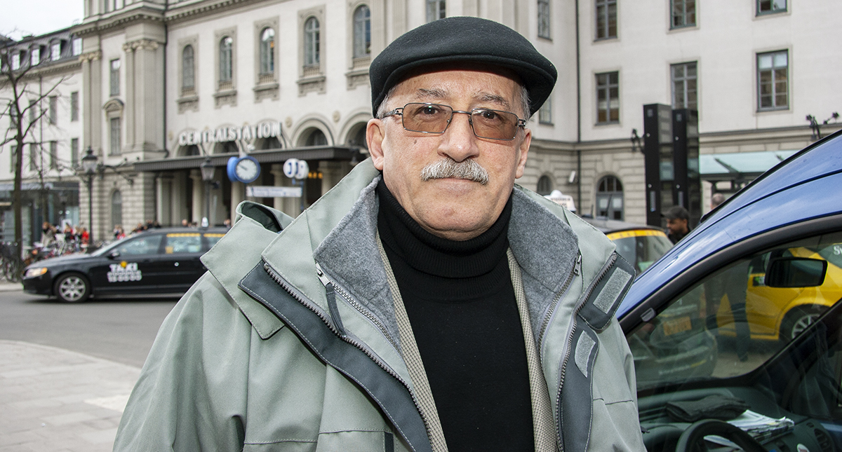Saied Tagavi är ordförande för Transports taxisektion i Stockholm. Han har aldrig fått så många frågor som nu.