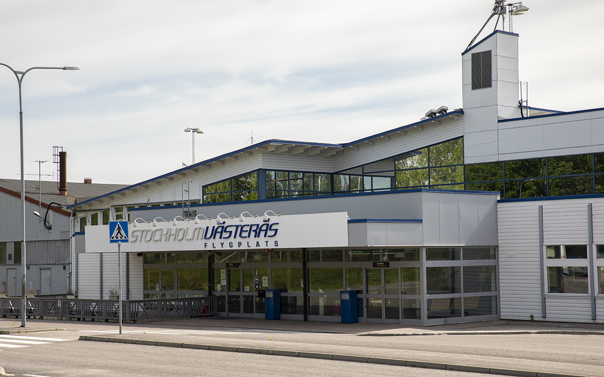 Västerås flygplats. Foto: Justina Öster
