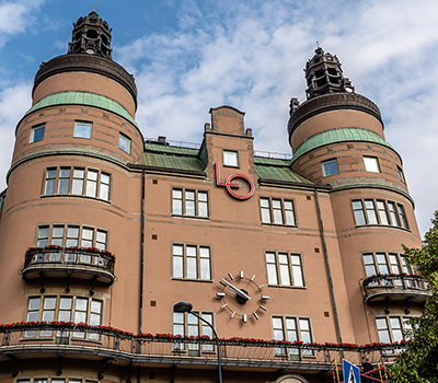 LO-borgen. Foto: Shutterstock