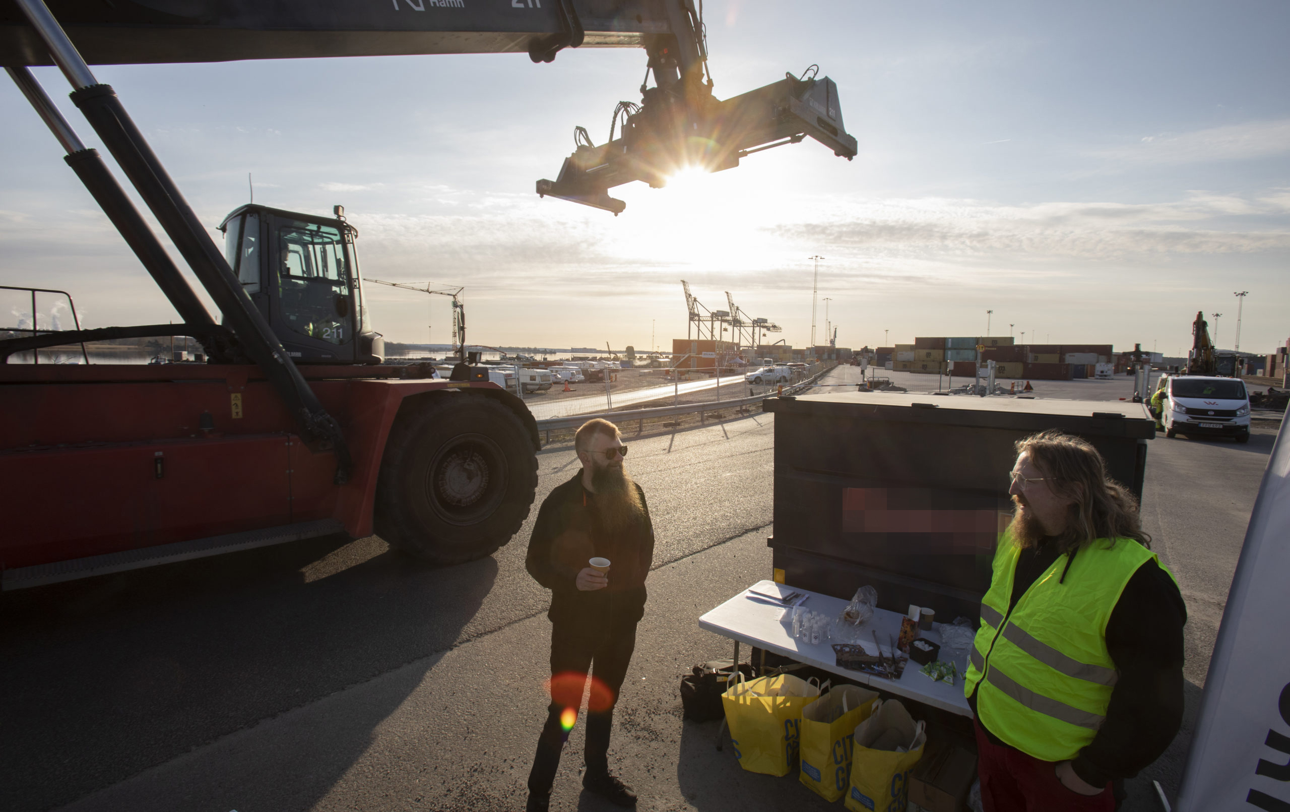 Norrköpings hamn. Foto Jan Lindkvist