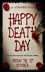 Filmomslag "Happy death day"