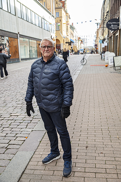 Kalmar är hemma för Lennart Johansson sedan 1975.