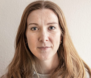 Pernilla Ahlsén, reporter (vikarie). Foto: John Anbtonsson