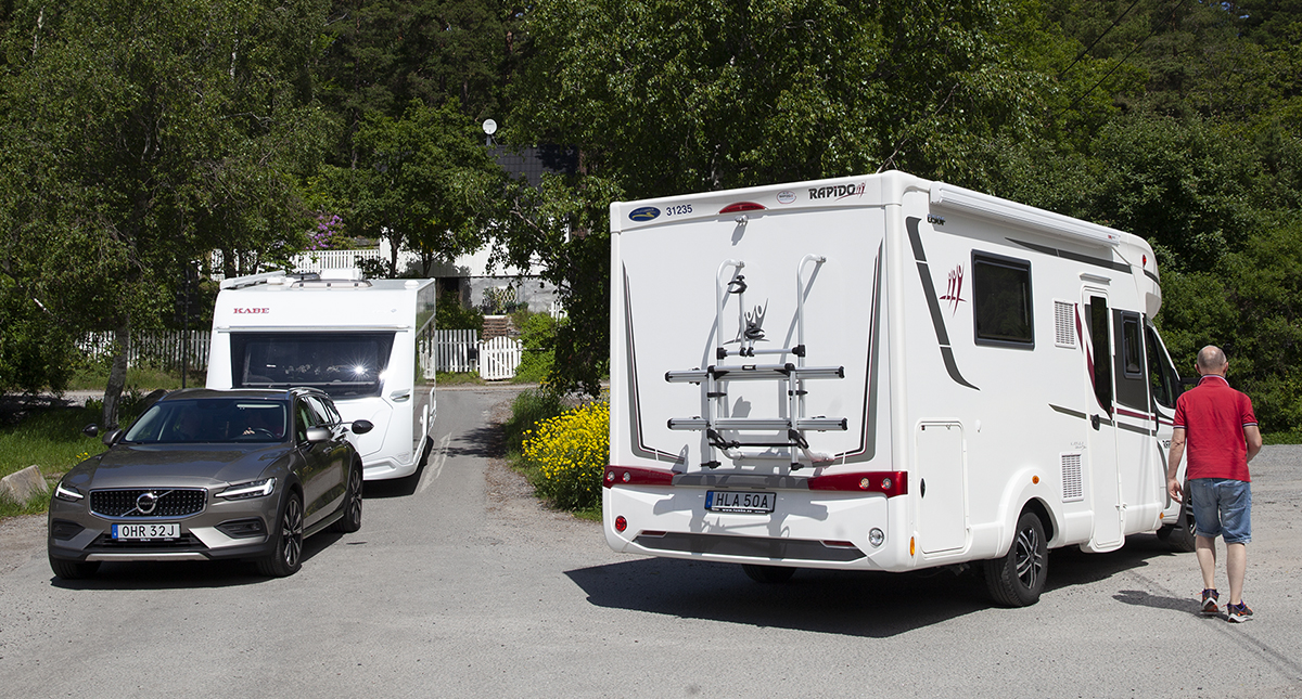 Är du en av många som väljer att semestra i husvagn, husbil eller tält i sommar? Foto: Lilly Hallberg