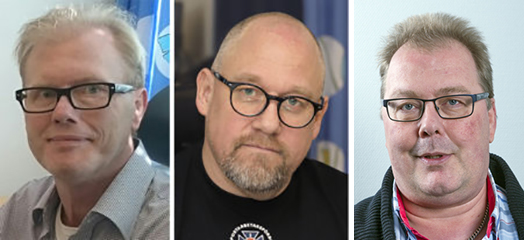 Anders Palmqvist, Bert Johansson, Roger Jönsson