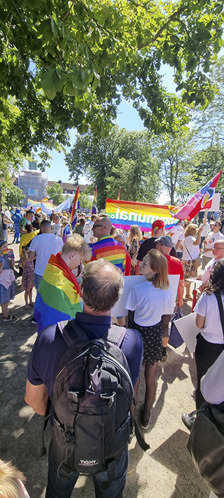 Varberg Pride 2022. Foto: Manuel Gomez