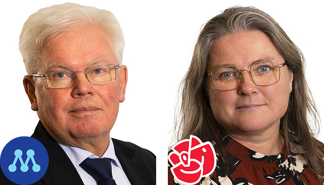 Jan-Owe Larsson (M) är ordförande och Annsofi Ramevik (S) är andre vice ordförande i Region Östergötlands trafik- och samhällsplaneringsnämnd.