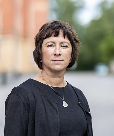 Åsa Cajander är professor vid institution för informationsteknologi på Uppsala universitet. Foto: Mikael Wallerstedt