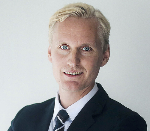 Adam Dobbertin, förhandlingschef för Säkerhetsföretagen. Pressbild