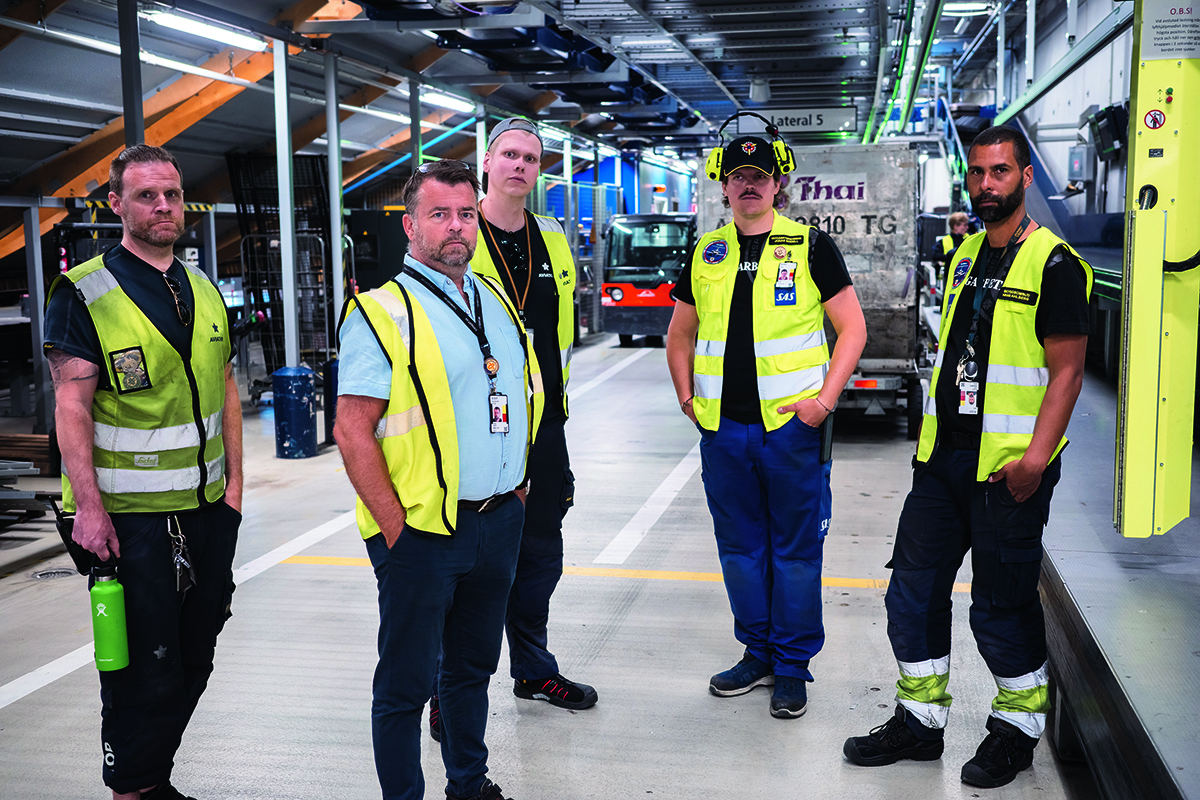 Mattias Dröscher, Joacim Olsson, Jonas Morin, Jonas Bodell och Hans Ahlberg. Foto: John Antonsson