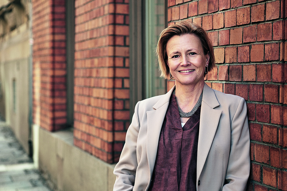 Tina Thorsell, samhällspolitisk chef på Transportföretagen. Foto: Albin Händig
