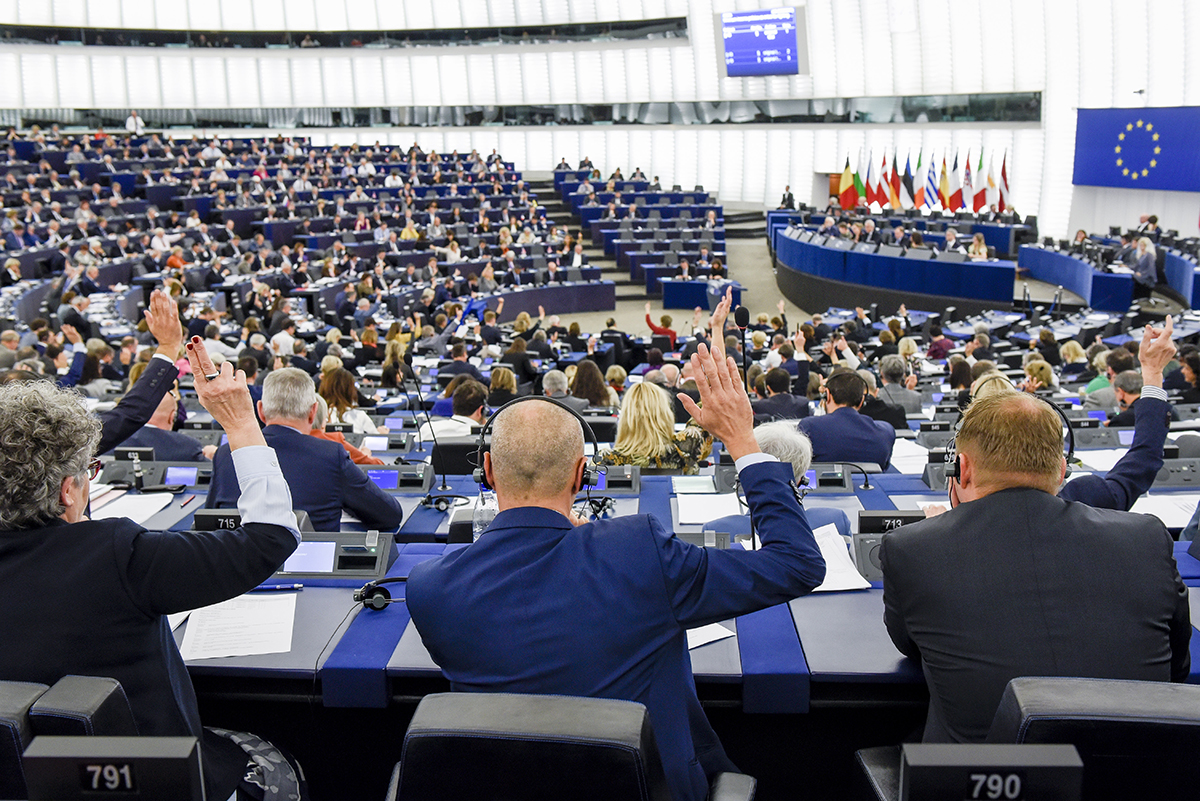 EU-parlamentet i plenum. Foto: Europaparlamentet