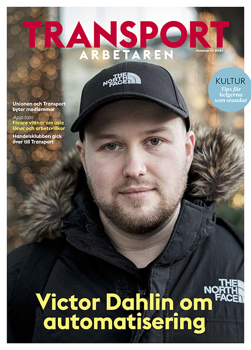 Omslaget till Transportarbetaren nummer 10 2024