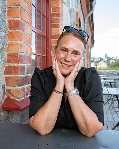 ”Jag gillar att vara på väg”, säger Helena Åström. Foto: Justina Öster