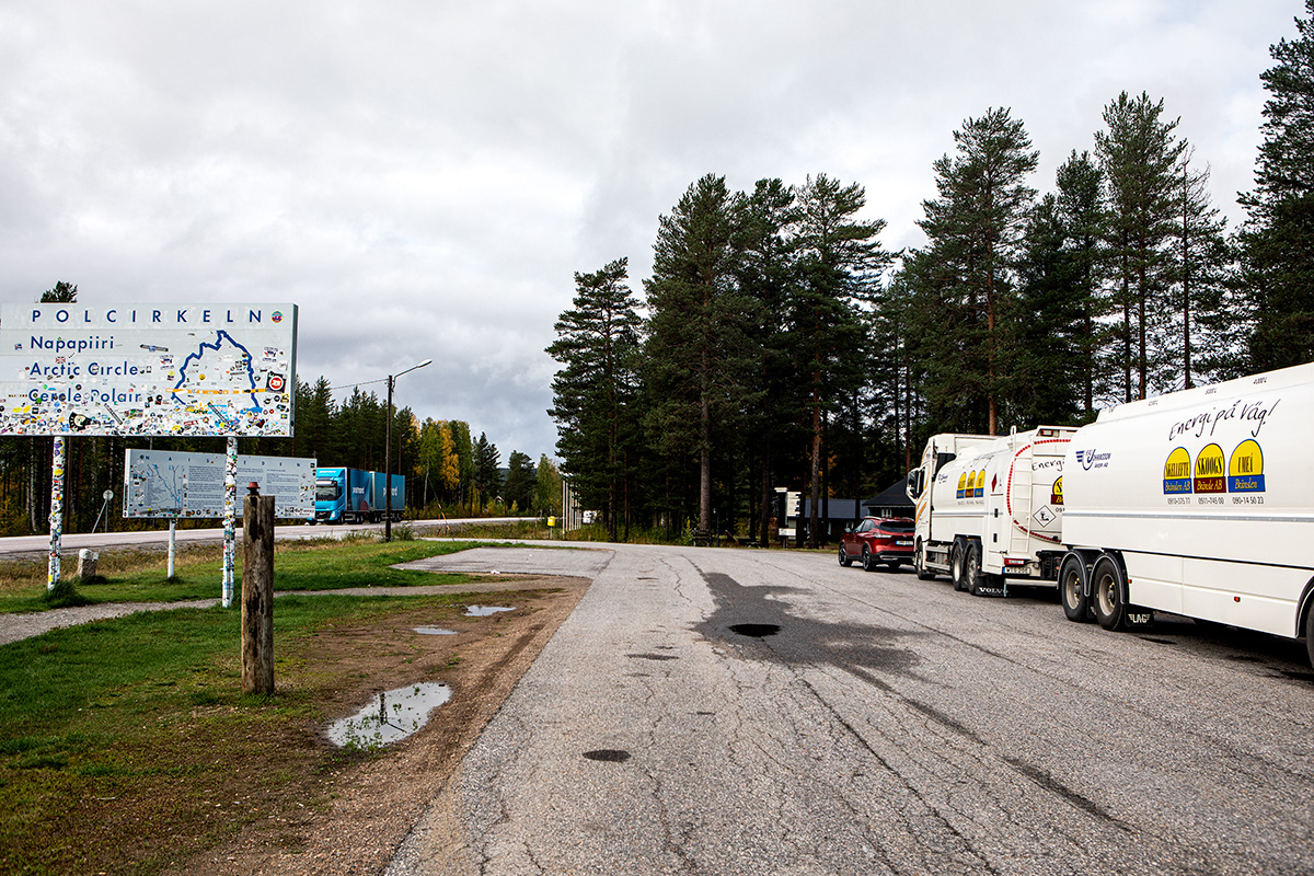 Värdshuset Polcirkeln ligger i Lansjärv mellan Överkalix och Gällivare. Foto: Lilly Hallberg