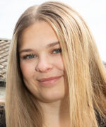 Cindy Wannberg, miljöarbetare, Floda. Foto: Justina Öster