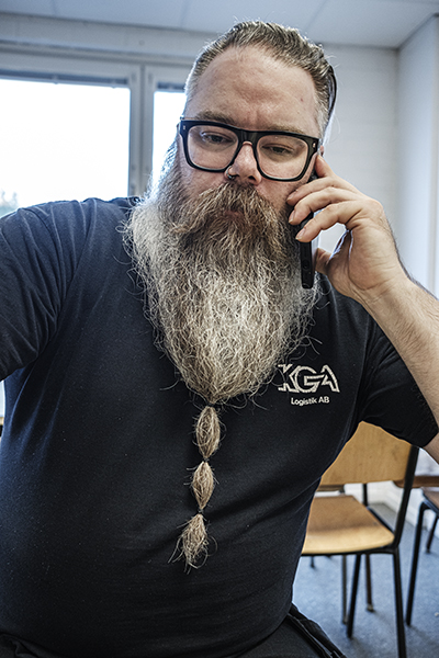 Einar Magnusson är Transports skyddsombud på KGA logistik AB. Foto: John Antonsson