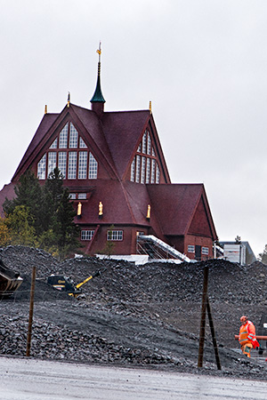 Kiruna stavkyrka. Foto: Lilly Hallberg