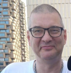 Magnus Lundberg, sopgubbe i Stockholm. Foto: Privat