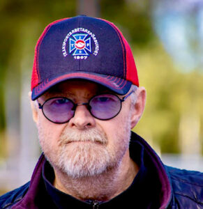 Mikael Humlin är sopgubbe och ordförande i Transports avdelning i Hälsingland. Foto: Johnny Wiklund