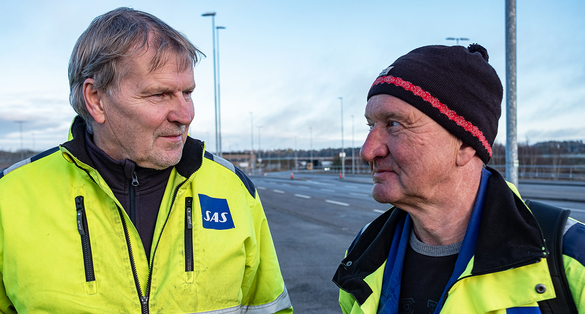 Efter två långa yrkesliv ska ramparbetarna Stefan Lindberg och Örjan Fägerblad gå i pension.