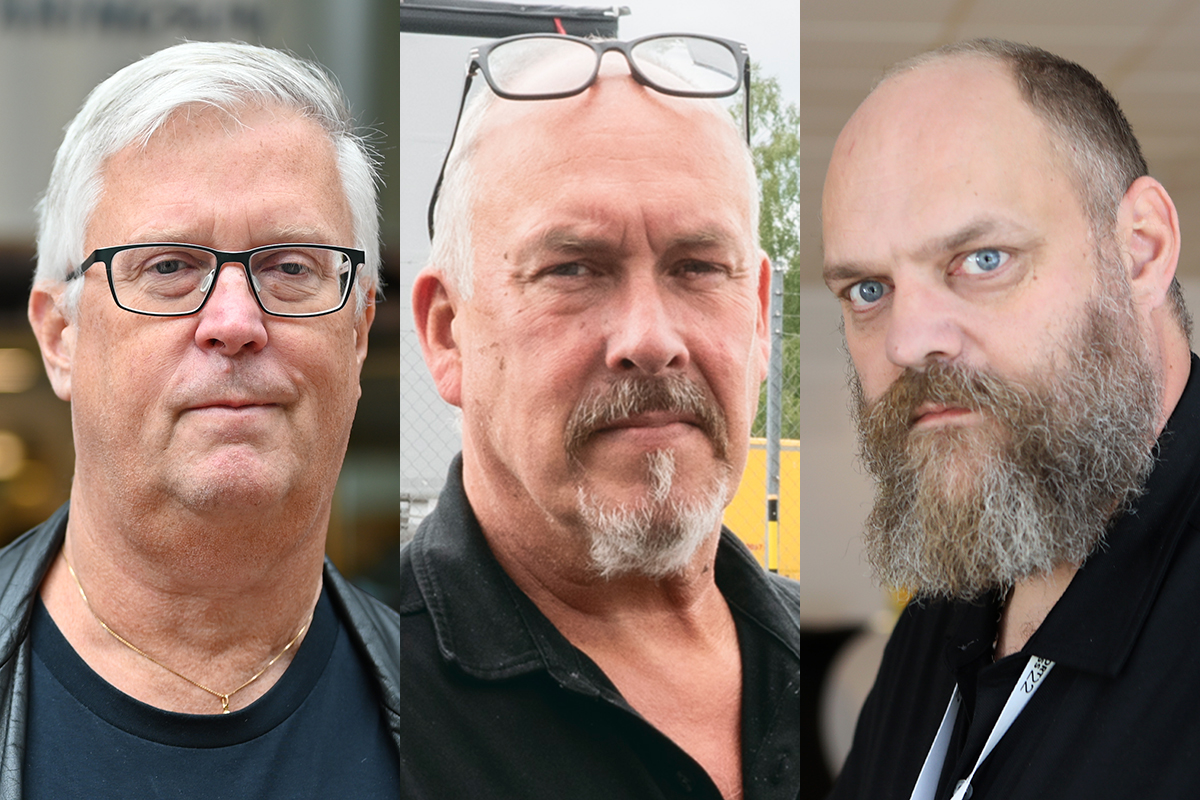 Tommy Wreeth (Foto: Emil Flisbäck), Tommy Jonsson (Foto: John Antonsson) och Jimmy Ovesson (Foto: John Antonsson)