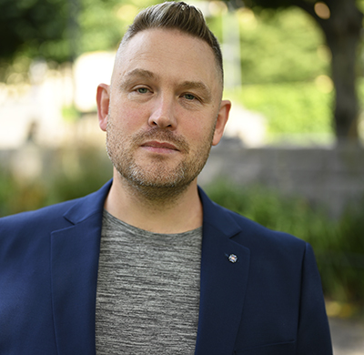 ”Tanken är alltid att du ska rapportera det du varit med om så fort som möjligt, så att du har det färskt i minnet”, säger Transports Gustaf Järsberg. Foto: Emil Flisbäck