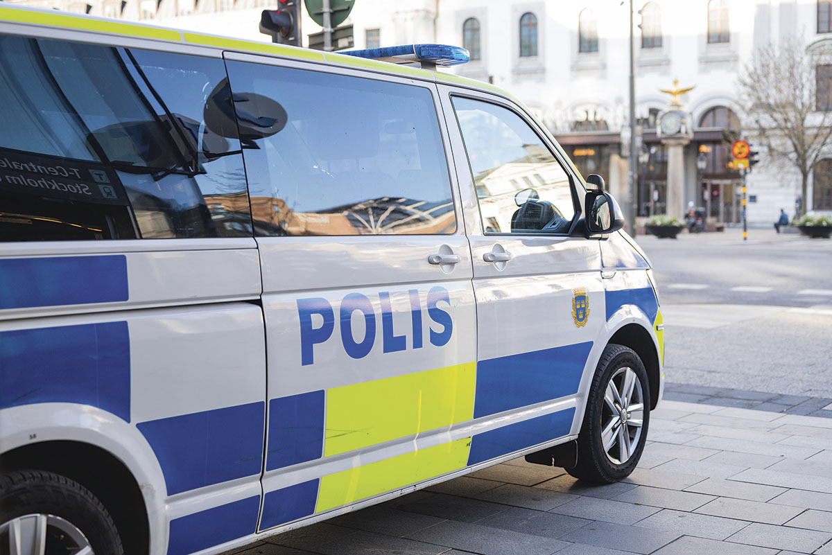 Polisbil. Foto:Shutterstock