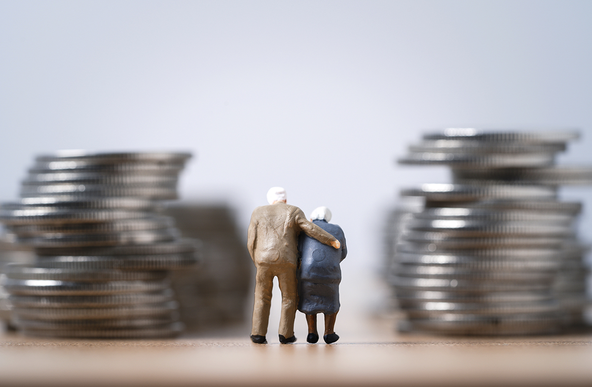 Pensionens riktålder är baserad på medellivslängd. Men de med högst inkomster lever betydligt längre än de fattigaste. Foto: Shutterstock
