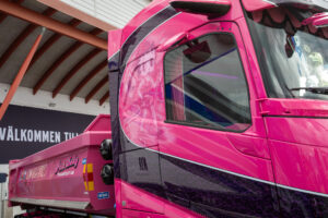 Jessica Nybergs lastbild "Pink Betty". Foto: Dexter Svärd Huss