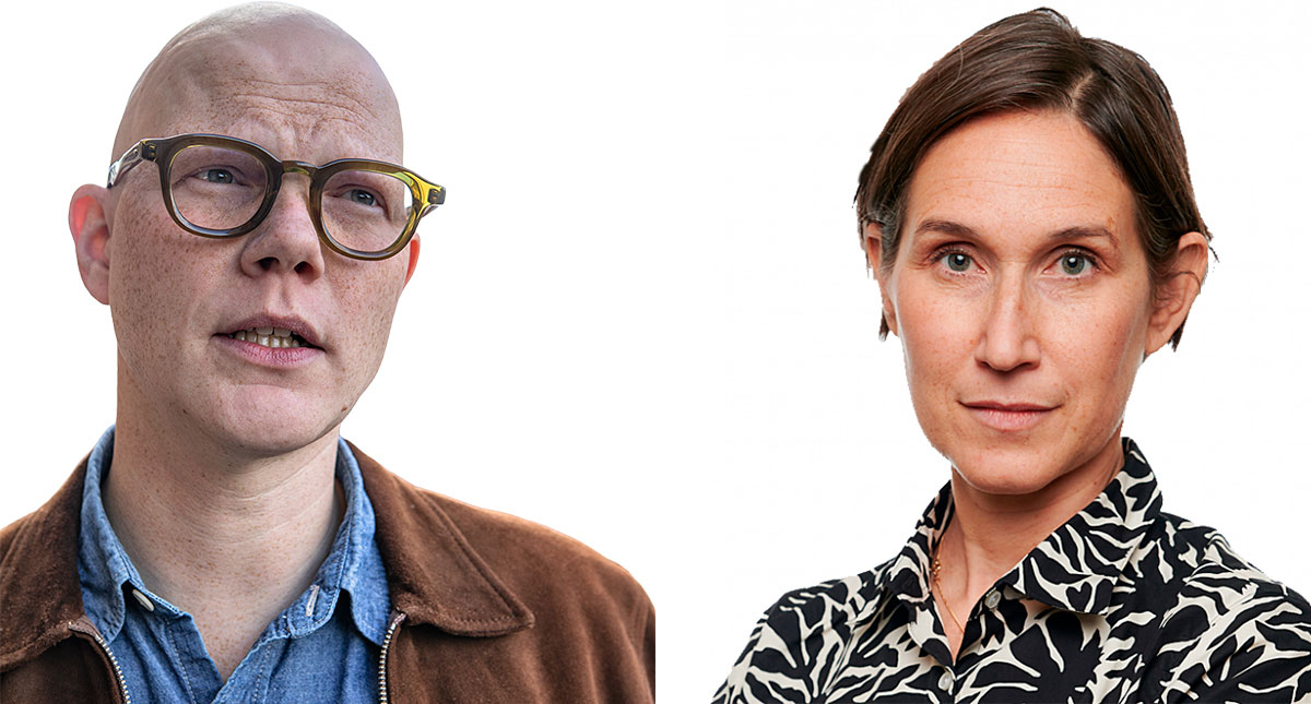 Anton Wallin och Joa Bergold, montage. Foto: Lilly Hallberg / LO