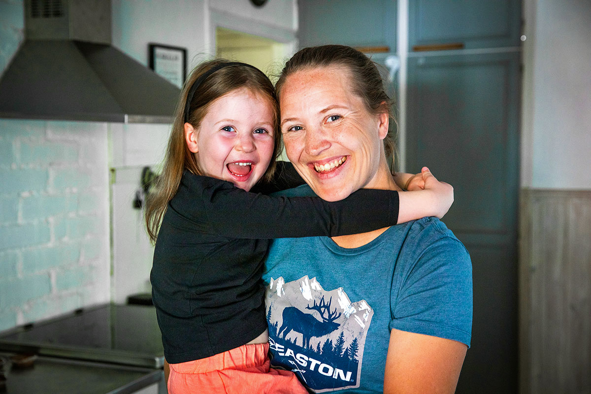 Ida och dottern Emilia. Foto: Dexter Huss Svärd
