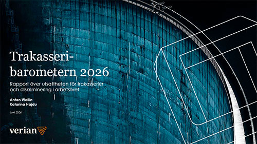 Omslaget till Trakasseribarometern 2026.