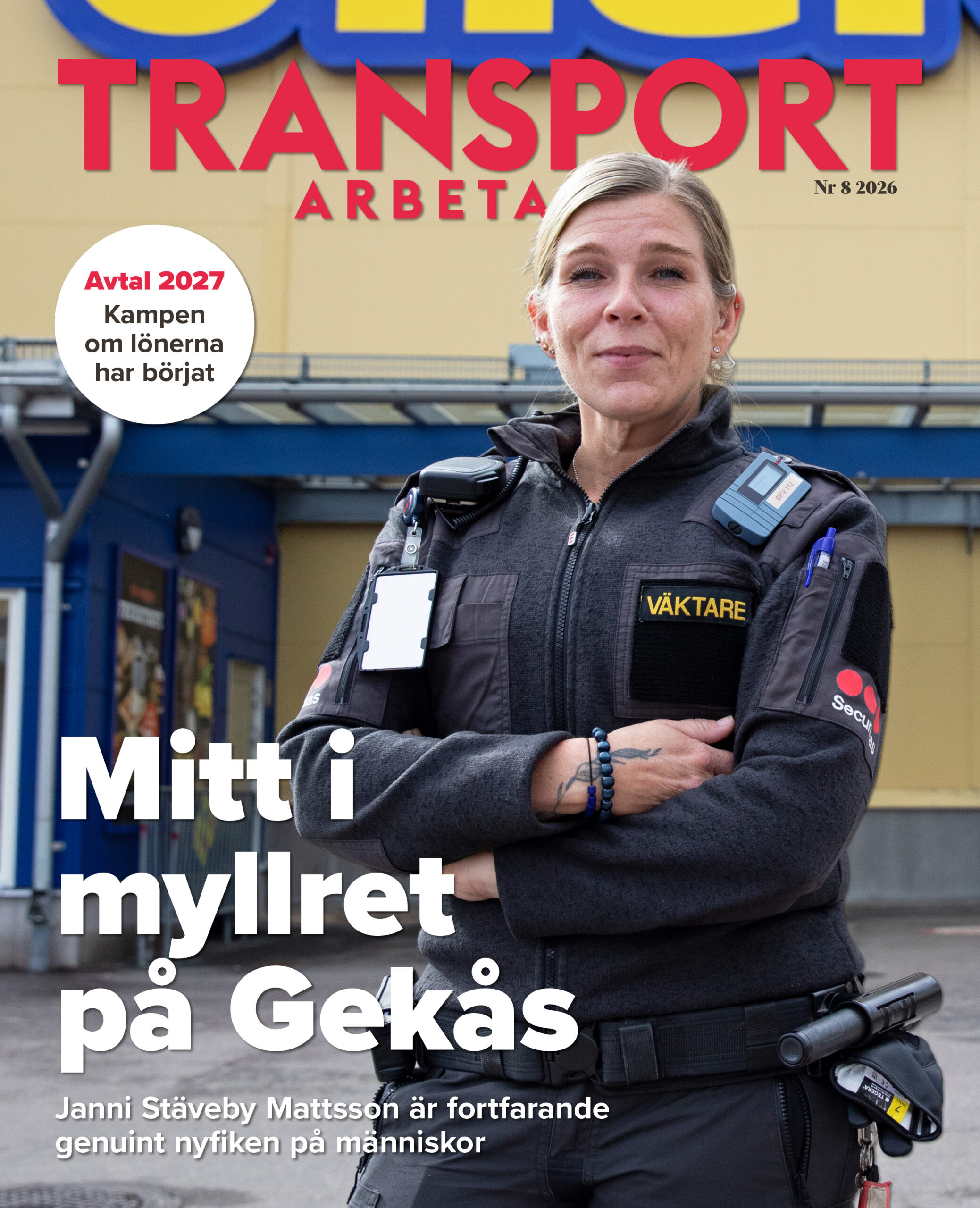 Transportarbetaren nummer 8 2026.